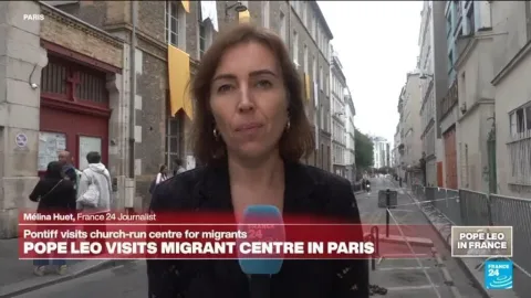 بابا ليون الرابع عشر يزور فرنسا ويلتقي باللاجئين والمهمشين