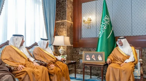 محافظ الأحساء يستقبل جمعية سند للتعمير