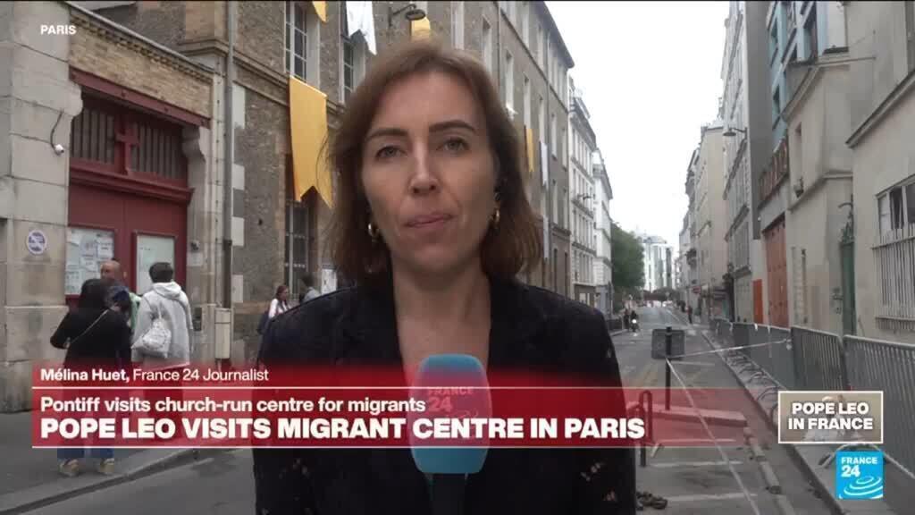 بابا ليون الرابع عشر يزور فرنسا ويلتقي باللاجئين والمهمشين
