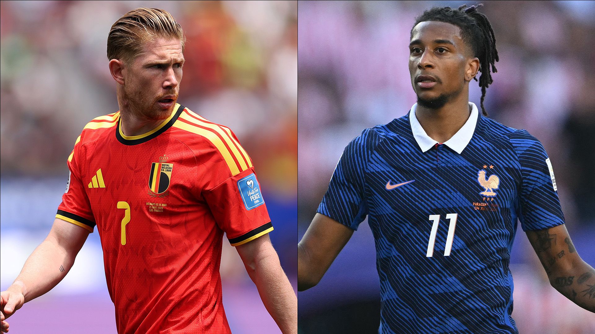 بلجيكا ضد فرنسا انتهت بفوز فرنسا 1-0