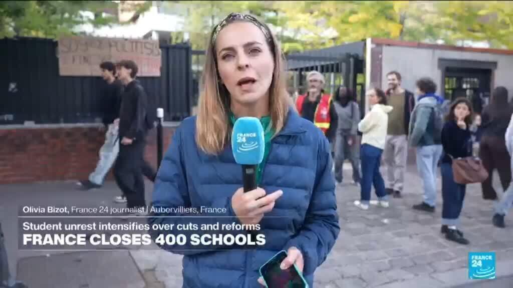 فرنسا تغلق 400 مدرسة ثانوية بسبب تصاعد الاحتجاجات