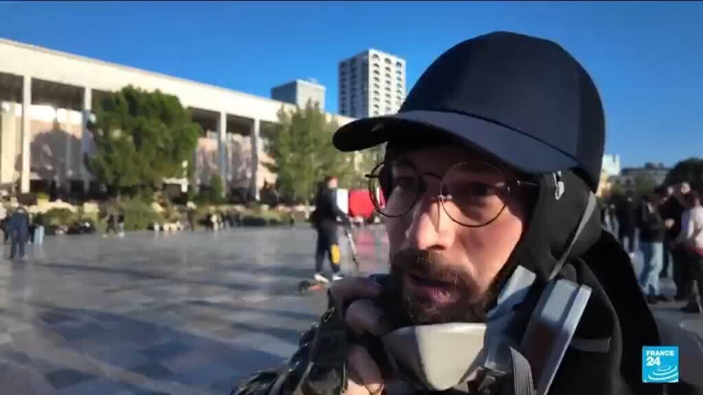 استمرار الاحتجاجات في عاصمة ألبانيا لليوم السادس على التوالي
