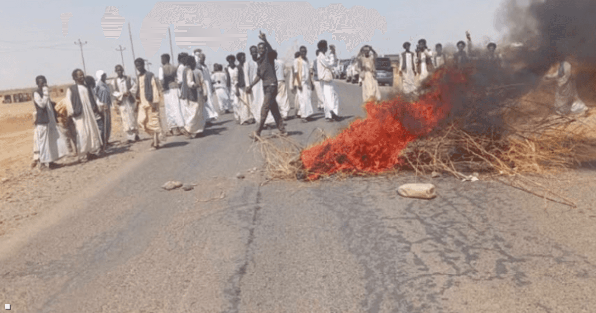 احتجاجات وشلل في السودان