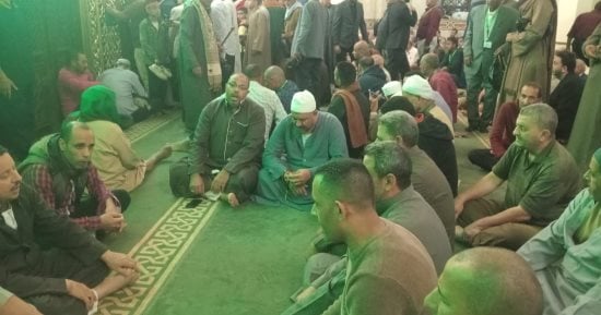إقبال كبير على زيارة مقام إبراهيم الدسوقى فى الليلة الختامية