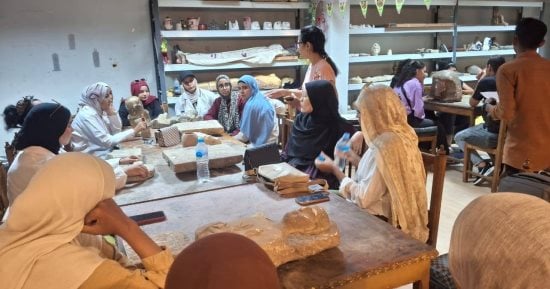 متحف الأقصر ينظم المرحلة الثانية من برنامج صيانة وترميم الماكيتات التعليمية