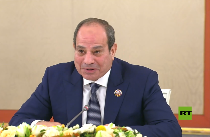 السيسي: مصر حريصة على توطيد الشراكة الاستراتيجية وتوسيع التعاون مع روسيا