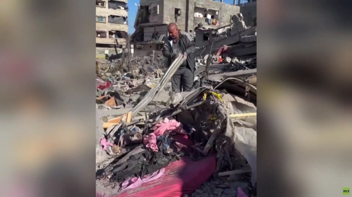 قطاع غزة.. آثار القصف الإسرائيلي على مخيم البريج