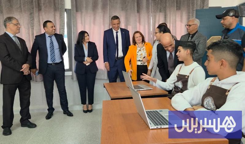 افتتاح مدرسة الفرصة الثانية بالبيضاء
