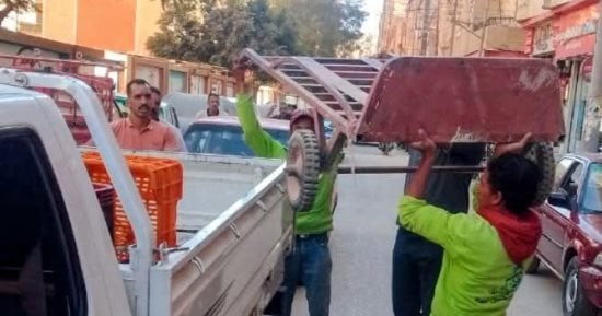 محافظ سوهاج: ضبط ومصادرة 98 مخالفة مرافق متنوعة فى حملة مكبرة بمدينة ناصر