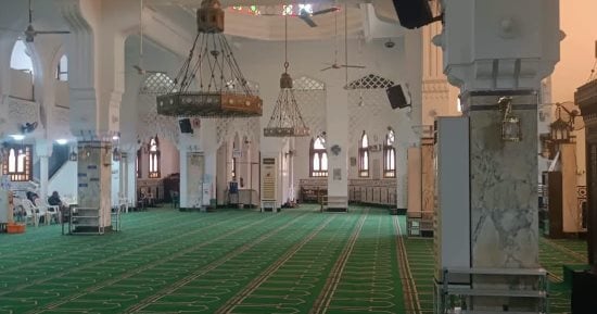 مسجد "رمضان شحاتة" صرح ديني وتراث معماري متميز بالمنشية الصغرى.. صور