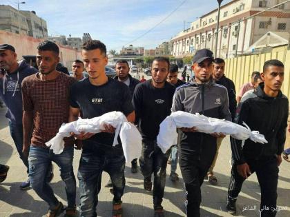 وفاة طفلتين إثر حريق اندلع في خيمة للنازحين بمواصي خان يونس