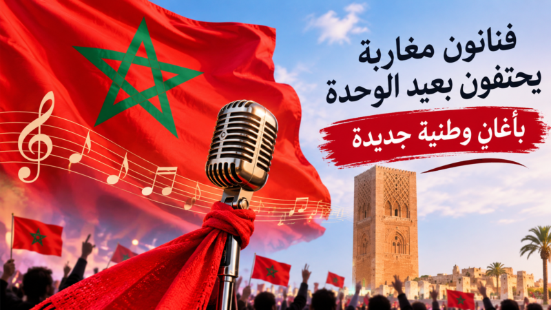 فنانون مغاربة يحتفون بعيد الوحدة بأغانٍ وطنية جديدة