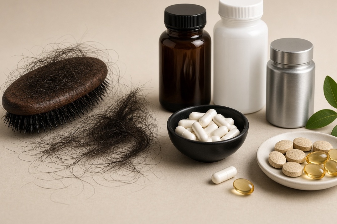 هل تساعد المكملات الغذائية على زيادة كثافة الشعر؟